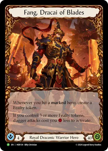 Fang, Dracai of Blades (Promo)